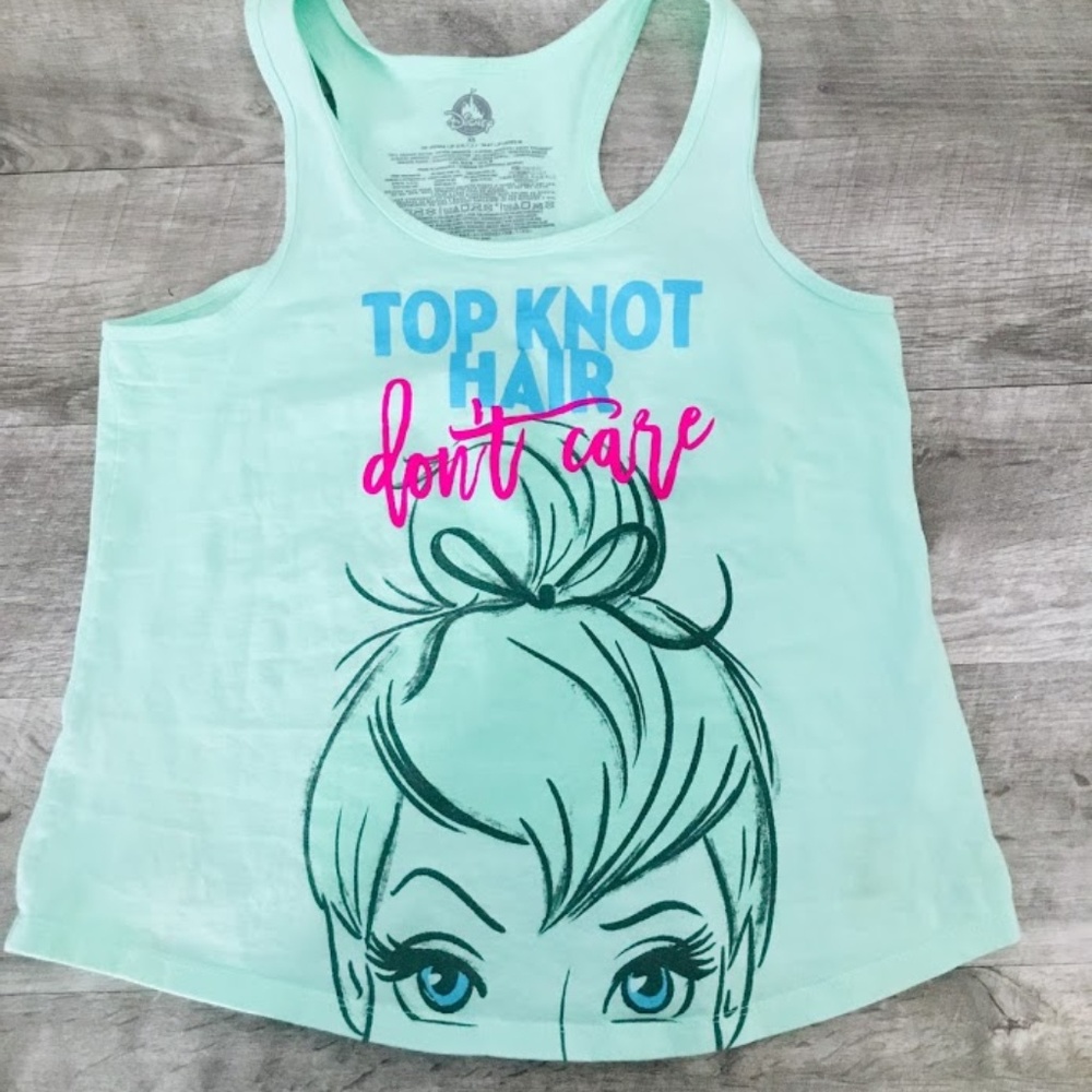 Mint Color Tinkerbell Tank Top